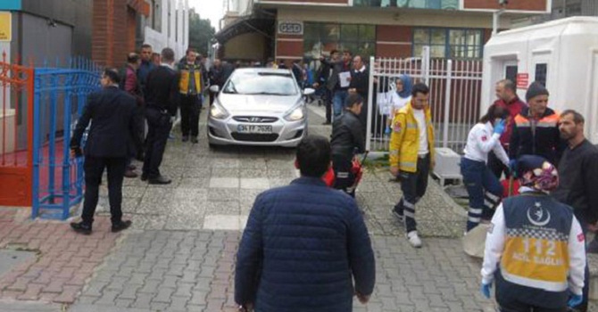 Maltepe'de elektronik firmasında patlama