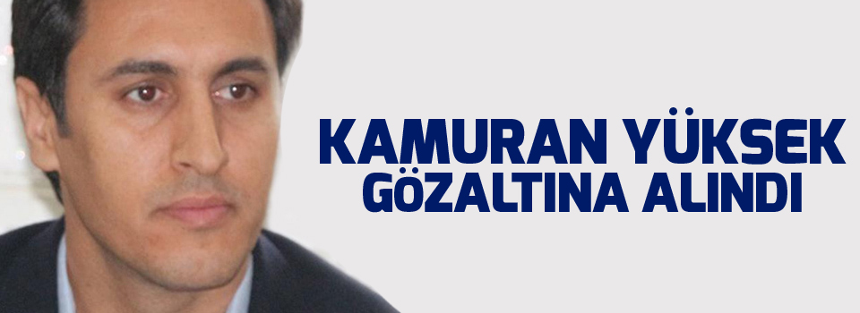 DBP Eş Başkanı Kamuran Yüksek gözaltına alındı