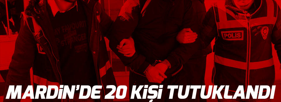 Gözaltına alınan 20 DBP'li tutuklandı
