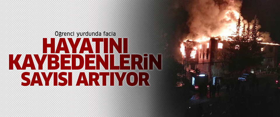Öğrenci yurdunda yangın faciası
