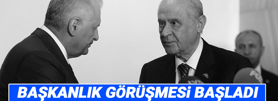 Başkanlık görüşmesi başladı