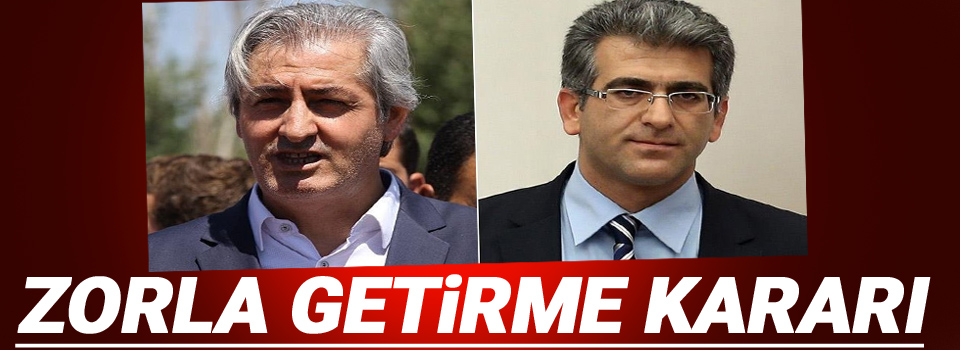 HDP’li Botan ve Geveri için zorla getirme kararı