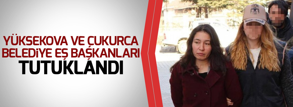 Yüksekova ve Çukurca Belediye eş başkanları tutuklandı