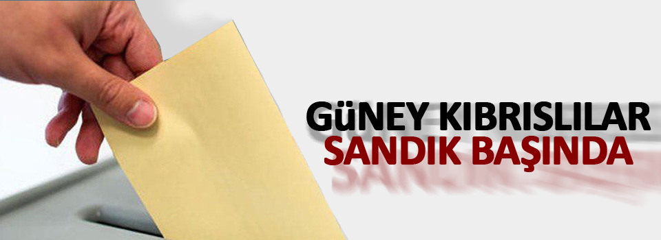 Güney Kıbrıslılar sandık başında