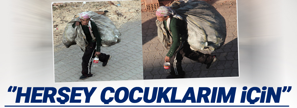 Bir annenin ekmek mücadelesi
