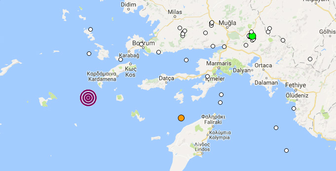 5.1 büyüklüğünde deprem!