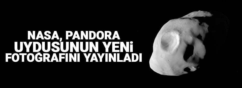 NASA, Pandora uydusunun yeni fotoğrafını yayınladı