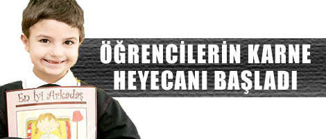 17 milyon öğrenci karne almaya hazırlanıyor