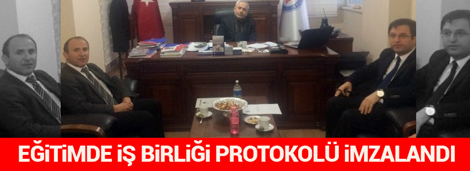 Eğitimde iş birliği protokolü imzalandı