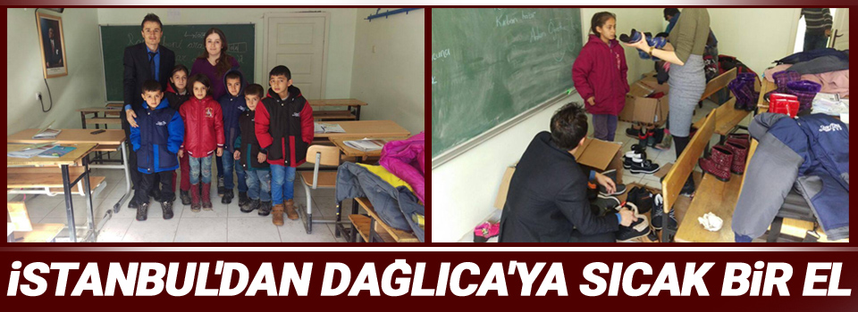 İstanbul'dan Dağlıca'ya Sıcak bir el