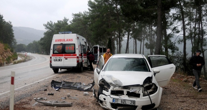 Antalya’da iki ayrı trafik kazası