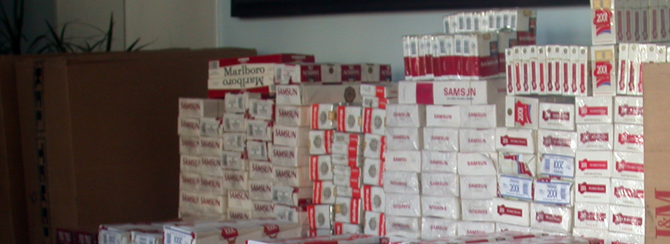 184 bin 500 paket kaçak sigara ele geçirildi