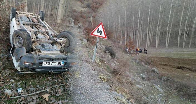 Trafik kazası: 1 ölü, 1 yaralı