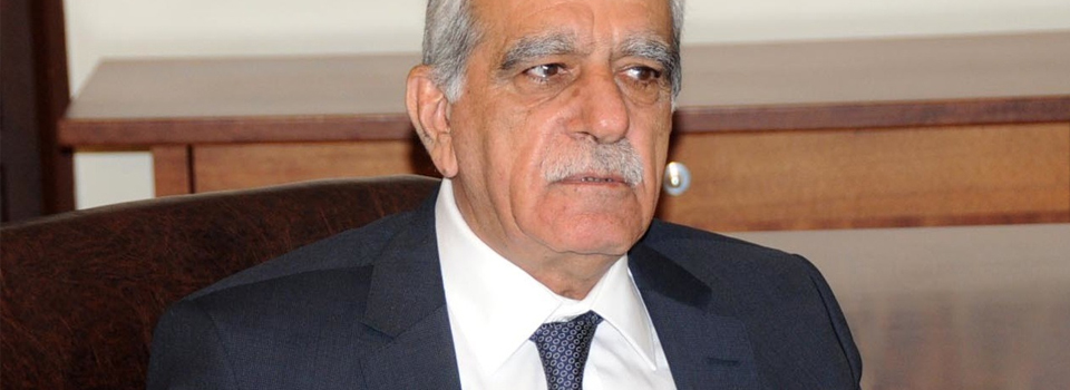 Ahmet Türk için gözler mahkemede