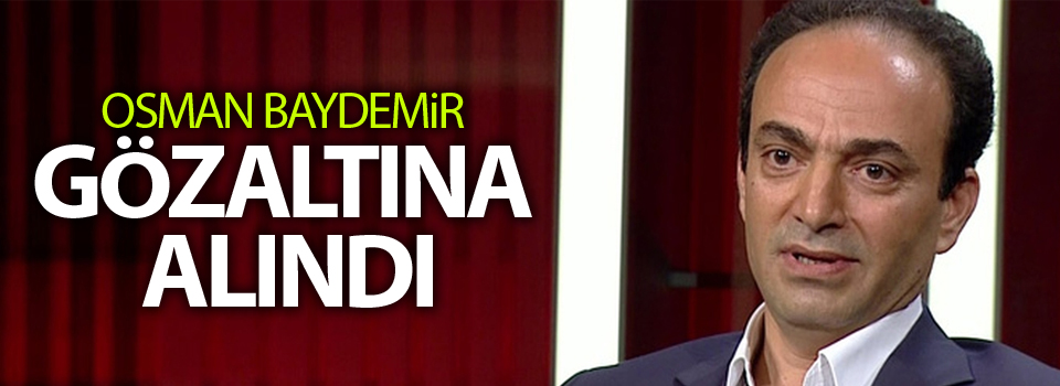 HDP'li Ahmet Yıldırım ve Osman Baydemir gözaltına alındı