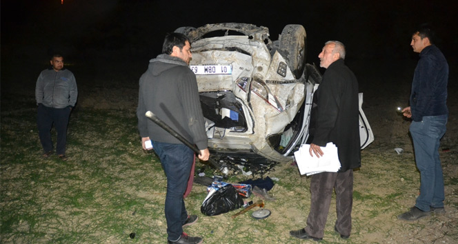 Trafik kazası meydana geld: 1 ölü, 1 yaralı