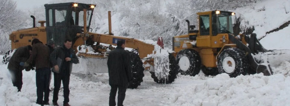 Muş’ta 365 köy yolu ulaşıma kapandı