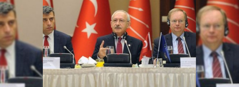 Kılıçdaroğlu büyükelçilerle bir araya geldi