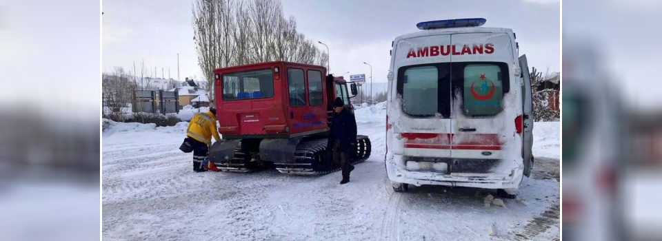 Doğu'da ulaşıma kar ve tipi engeli