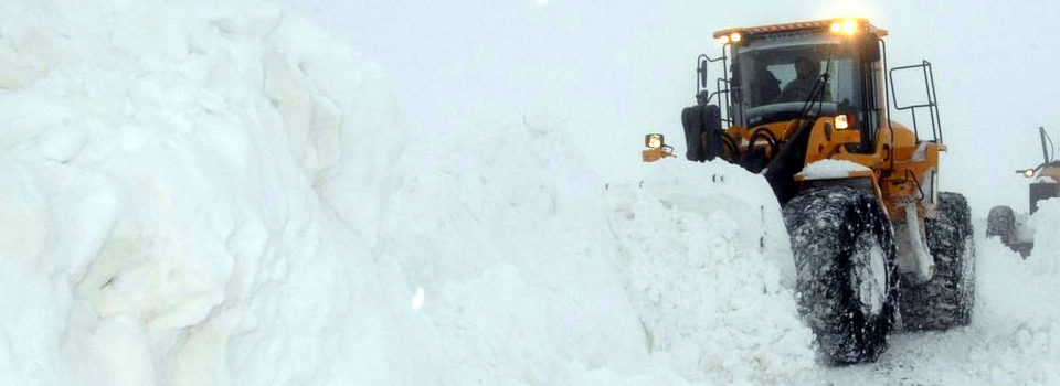 60 köy ile 177 mezra yolu ulaşıma kapandı