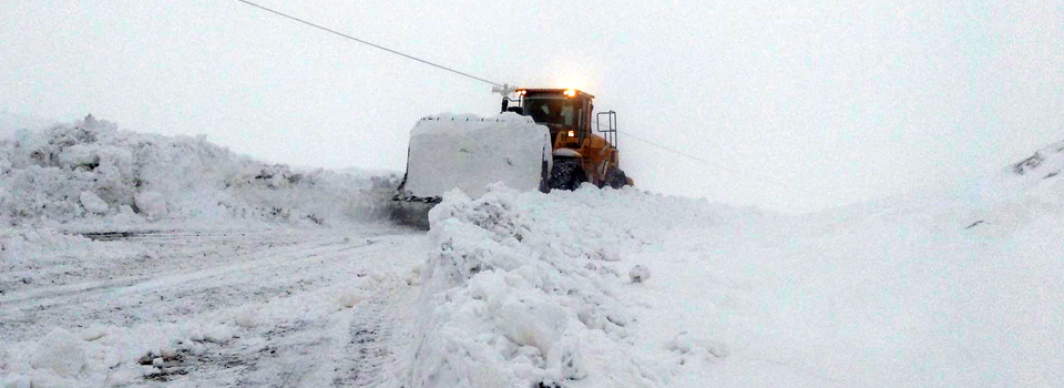 32 köy ile 131 mezra yolu ulaşıma kapandı