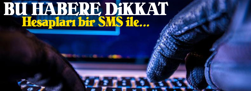 Hesapları bir SMS ile...