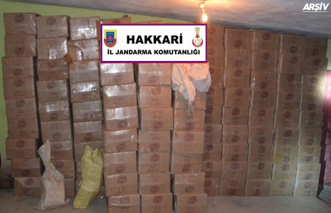 Hakkari'de kaçakçılık operasyonu