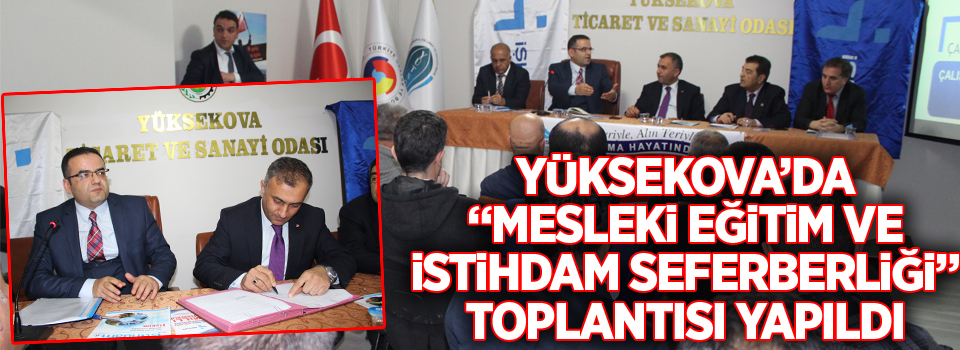 Yüksekova'da İş-kur Hizmet Noktası Açıldı