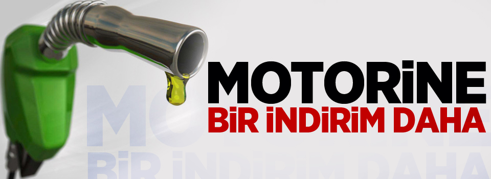 Motorine 8 kuruş indirim geldi