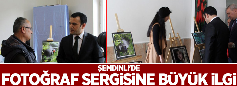 Şemdinli'de Fotoğraf Sergisine Büyük İlgi