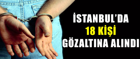 Başbakan protestosuna 18 gözaltı