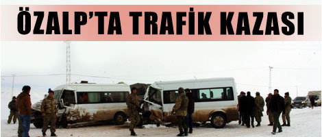 Özalpta kaza: 18 yaralı