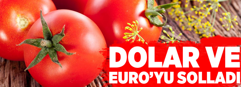 Domates doları da euroyu da solladı