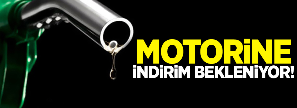 Motorinde indirim bekleniyor!