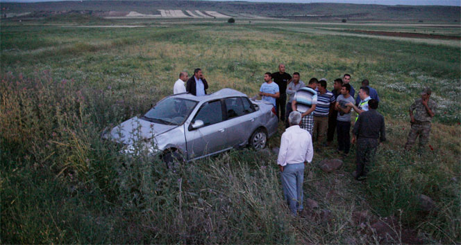 Kilis'te otomobil şarampole yuvarlandı: 3 yaralı