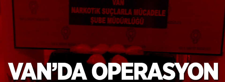 Van'da operasyon