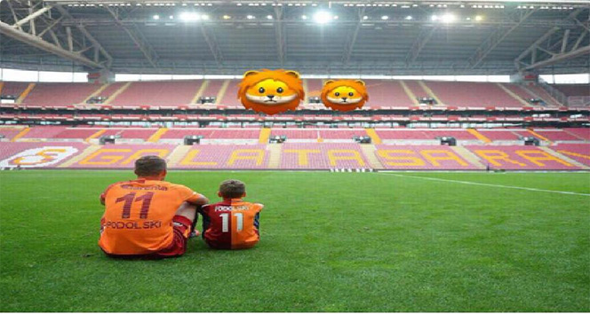 Podolski, Türk Telekom Stadyumu’na veda etti