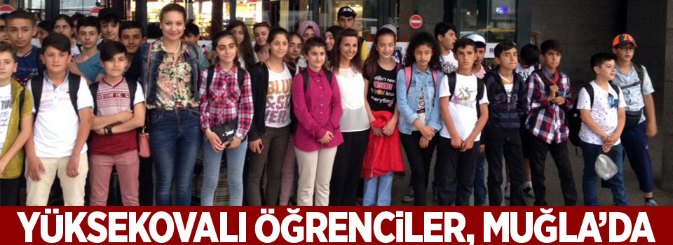 Muğla Yüksekova'lı Öğrencileri Ağırlıyor