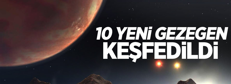 NASA, 10 yeni gezegen keşfetti