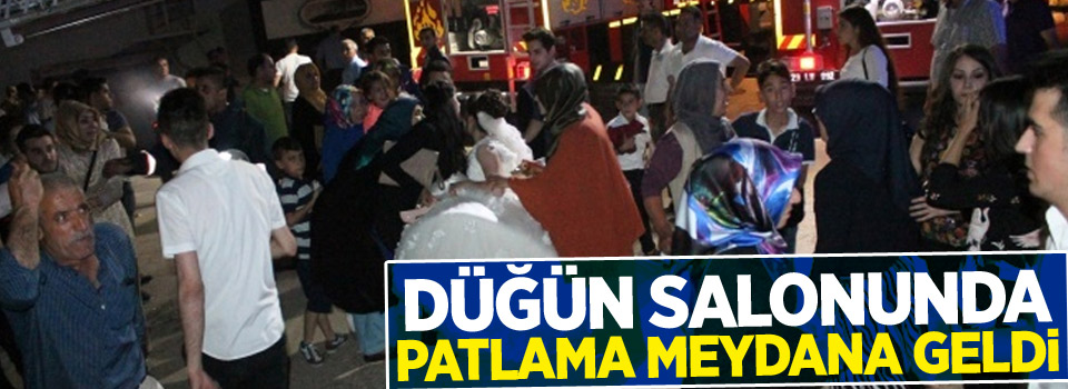 Düğün salonunda trafo patladı: 14 kişi hastanelik oldu