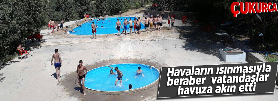 Çukurca'da Olimpik Yüzme Havuzuna Büyük İlgi
