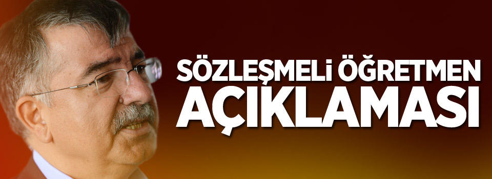 Sözleşmeli öğretmen uygulaması sürecek mi?