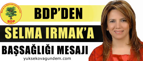 BDP'den Irmak'a başsağlığı mesajı