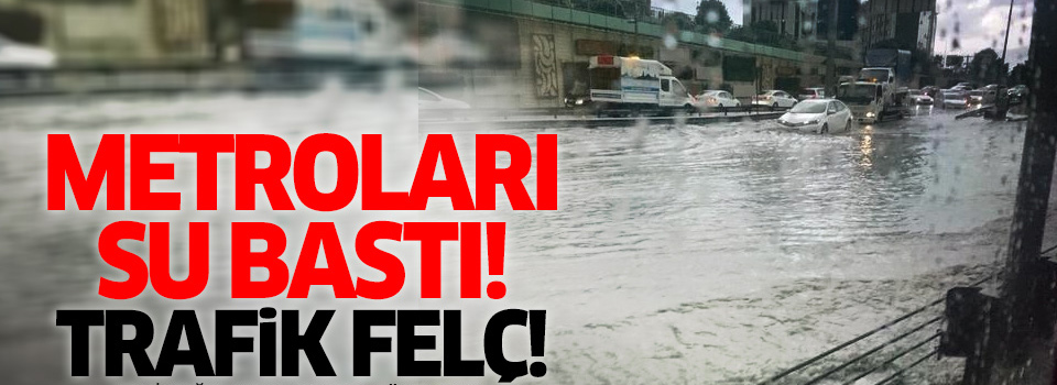 İstanbul'da sağanak yağış etkili oluyor