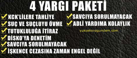 Birçok kişiye tahliye yolu açılıyor