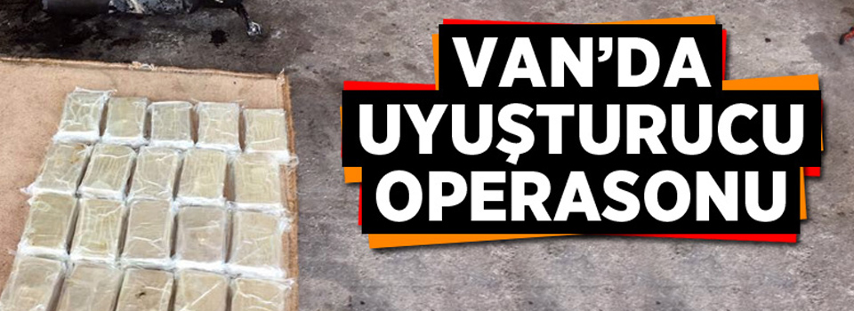 Van'da operasyon