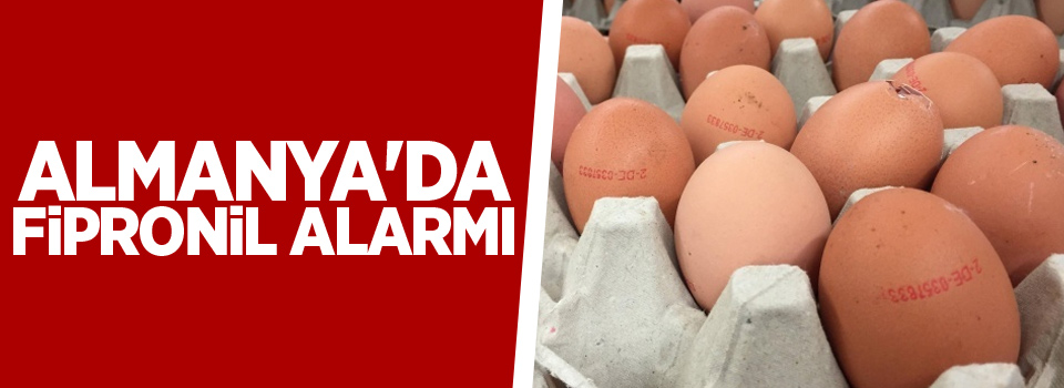 Almanya'da Fipronil alarmı