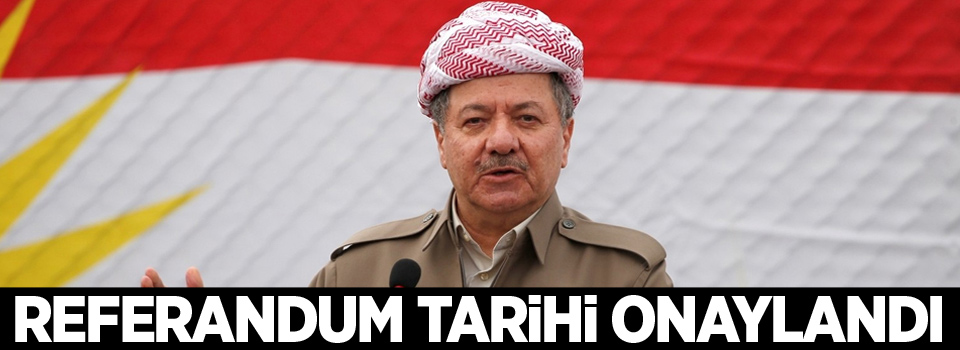 Referandum tarihi onaylandı