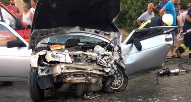 Didim’de trafik kazası; 1 ölü, 4 yaralı