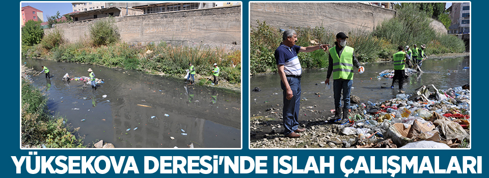 Yüksekova Deresi'nde Islah Çalışmaları